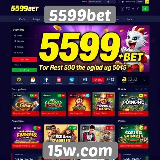 Acessibilidade e usabilidade do site 5599bet